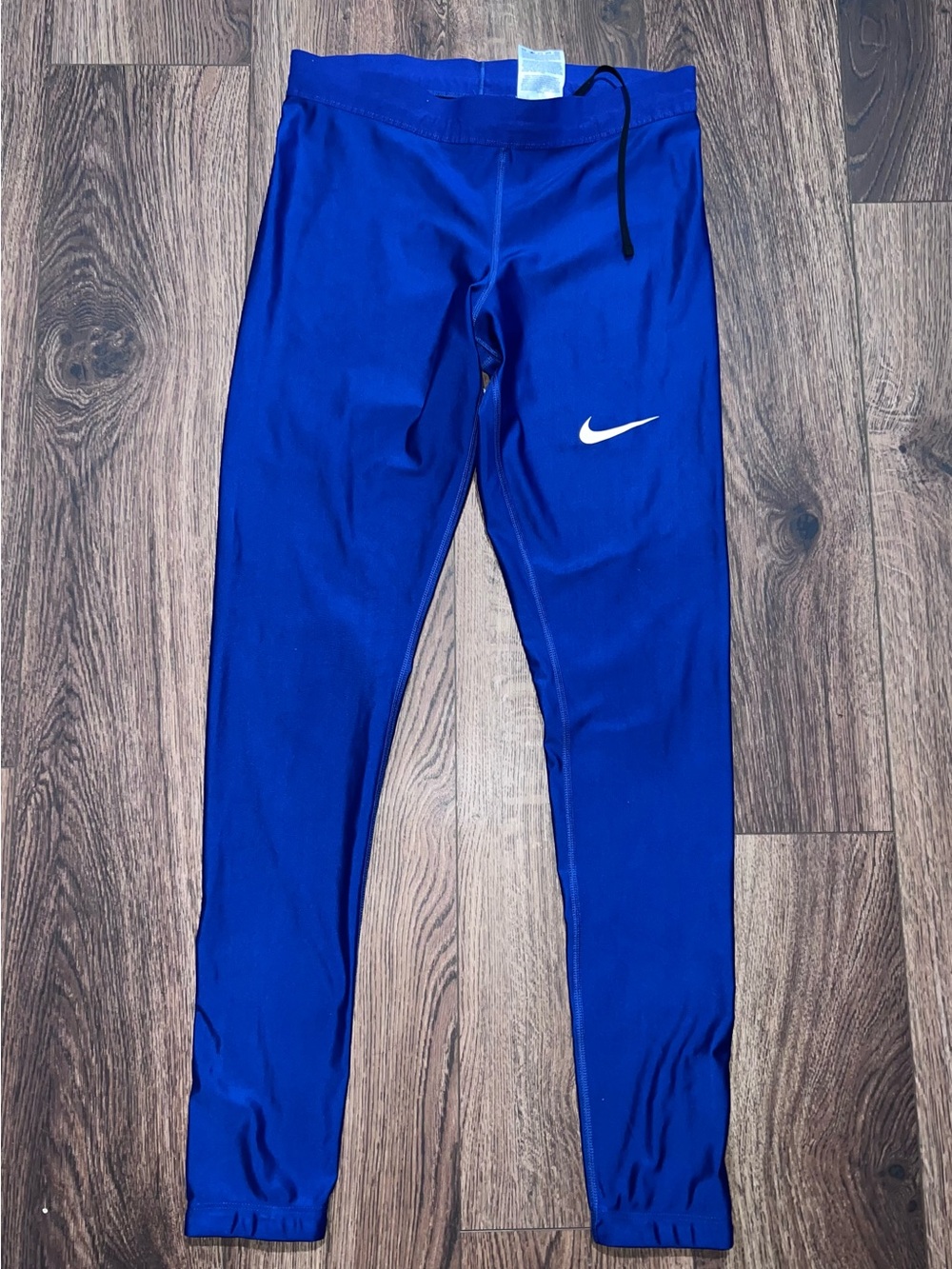 Nike Royal Blue Jogger Leggings with White Swoosh